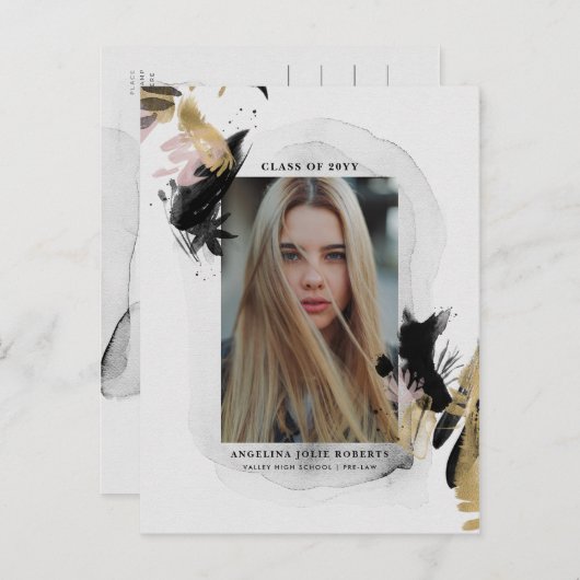 過渡的卒業 ポストカード (正面/裏面)