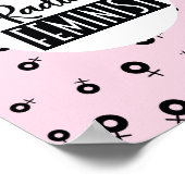 過激なフェミニスト ポスター (角)