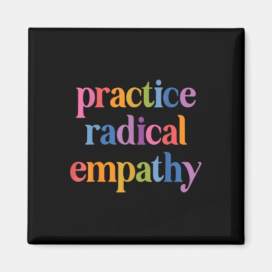 過激な共感を実践する マグネット (正面)