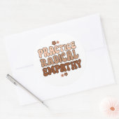 過激な共感を実践する ラウンドシール (封筒)