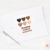 過激な共感を実践する ラウンドシール (封筒)