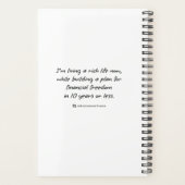 過激な声明のプランナー プランナー手帳 (裏面)