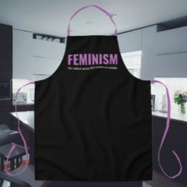 過激な概念エプロン – FEMINISMステートメントギア エプロン