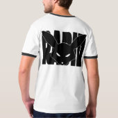 過激な漫画の信号器のワイシャツ Tシャツ (裏面)