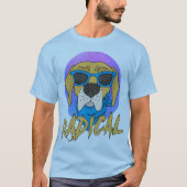 過激な犬 Tシャツ (正面)