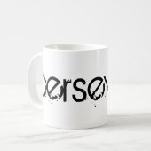 過激な コーヒーマグカップ (正面左)