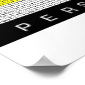 過激な ポスター (角)