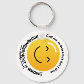 過激派と呼ぶ キーホルダー (裏面)