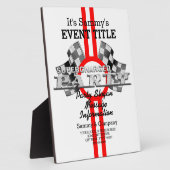 過給パーソナライズされた性能パーティー フォトプラーク (側面)