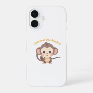 過負荷時可憐： Monkey Iphone 16ケース