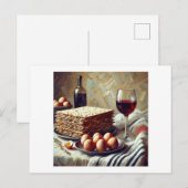 過越しの食事 ポストカード (正面/裏面)