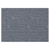 "過越の祭り 60/84" テーブルクロス "過越の祭りのワイン & マッツァ" (正面(横))