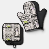 過越の言葉 鍋つかみ&鍋敷きセット (正面/裏面)