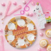 過越パワーレトロ ペーパープレート (パーティー)