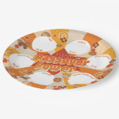 過越パワーレトロ ペーパープレート (アングル)