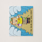 過越ワイズチャイルドパズル 子供へ ジグソーパズル (縦)