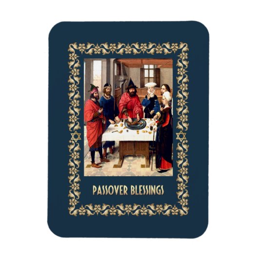 過越恵み。ファインアートギフト磁石 マグネット (縦)