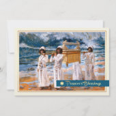 過越恵み。ファインアートグリーティングカード カード (正面)