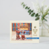 過越恵み。ファインアート ポストカード (スタンド正面)