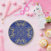 過越紙プレート金ゴールドパタエレガントーン ペーパープレート (パーティー)