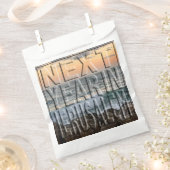 過越"アフィコメンタイム"エルサレムビーチ好意バッグ フェイバーバッグ (クリップ留めされた状態)