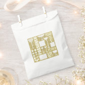 過越「過越金ゴールド」グッディーフェイズバッグ フェイバーバッグ (クリップ留めされた状態)