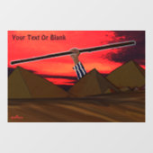 過越 – 配達状況 ウィンドウサイン (シート)