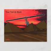 過越 – 配達状況 ポストカード (正面)