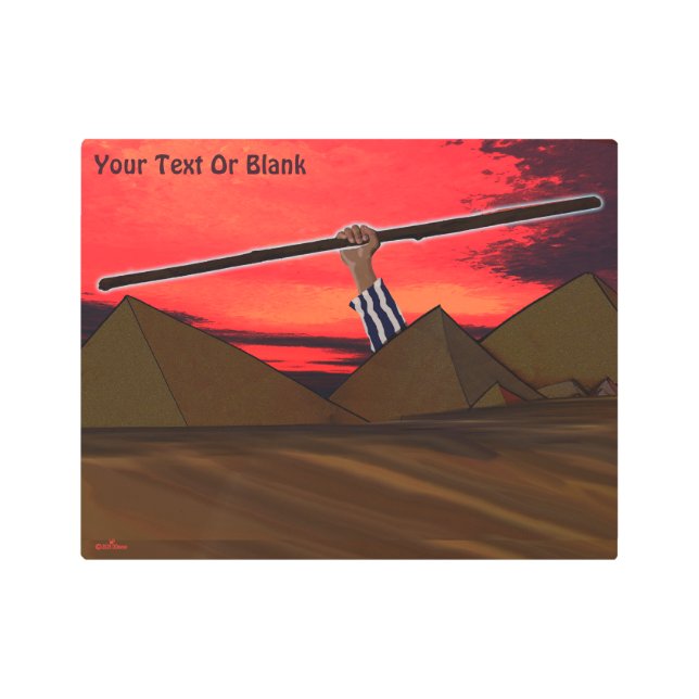 過越 – 配達状況 メタルプリント (正面)