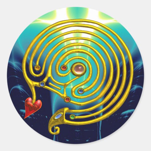 過迷路 ラウンドシール (正面)