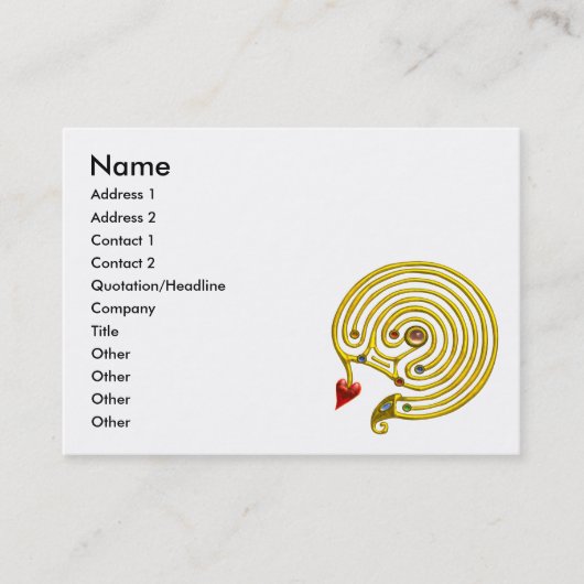 過迷路 名刺 (正面)