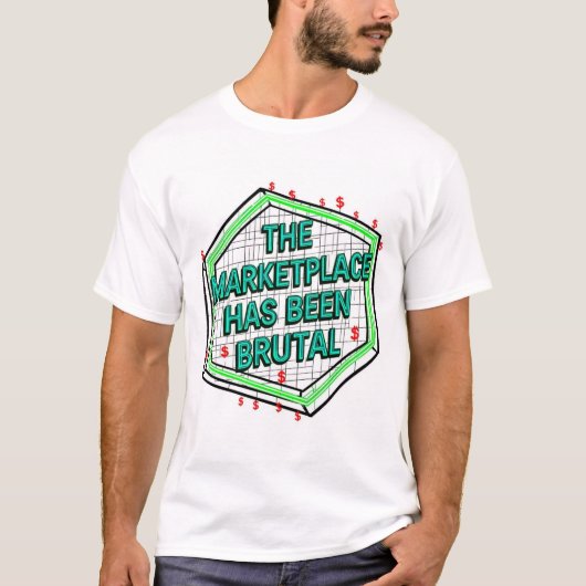 過酷なマーケットプレイス Tシャツ (正面)