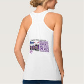 過量国際的認識度日のタンク上部 タンクトップ (裏面)