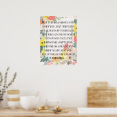 道があなたに会うために上がっていてもよろしい ポスター (キッチン)