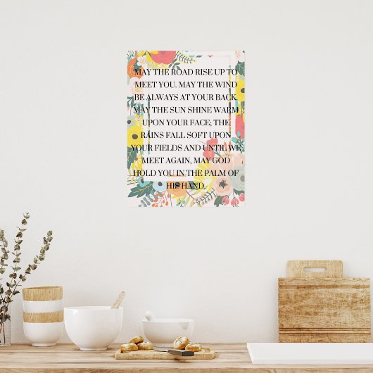 道があなたに会うために上がっていてもよろしい ポスター (キッチン)