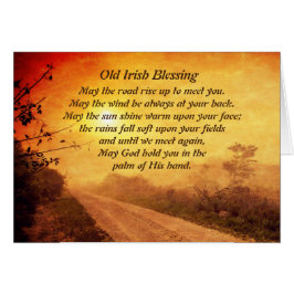 道が上がってあなたを迎えますように、アイルランド賛美。