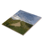 道が上がってあなたを迎えますように、アイルランド賛美。 タイル (側面)