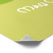 道が上がってあなたを迎える ポスター (角)