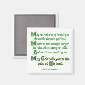 道が上がってあなたを迎える マグネット (正面/裏面)