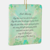 「道が上がってもいい…」 アイリッシュ賛美カード セラミックオーナメント (右)