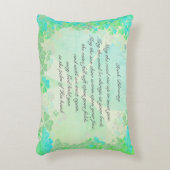 「道が上がってもいい…」 アイリッシュ賛美シャーロック アクセントクッション (正面(垂直))