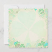 「道が上がってもいい…」 手書で カード (裏面)