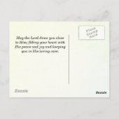 道が上がってアイルランド人の家に会え賛美る ポストカード (裏面)