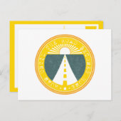 道が家に帰るまで歩く ポストカード (正面/裏面)