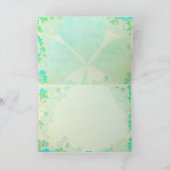 「道が開けて…」 アイルラ賛美ンドのシャムロック カード (内部)