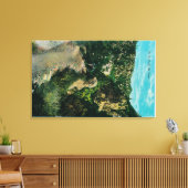 道でローエ山の馬 キャンバスプリント (インサイチュ (リビング))