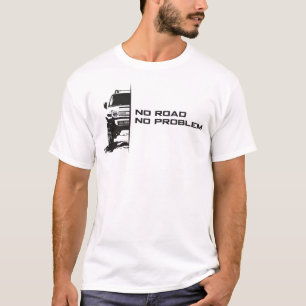 道なき道を fj cruiser tシャツ