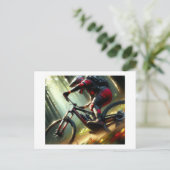 道に乗って ポストカード (スタンド正面)