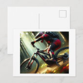 道に乗って ポストカード (正面/裏面)