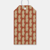 道に小さなピーナッツが感謝していある ギフトタグ (裏面)